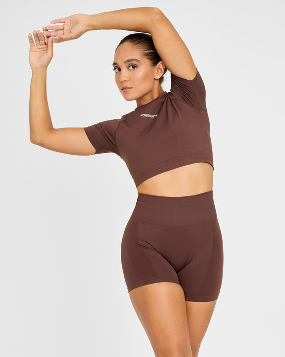 Evolve Sømløs SS Crop Top - hover image