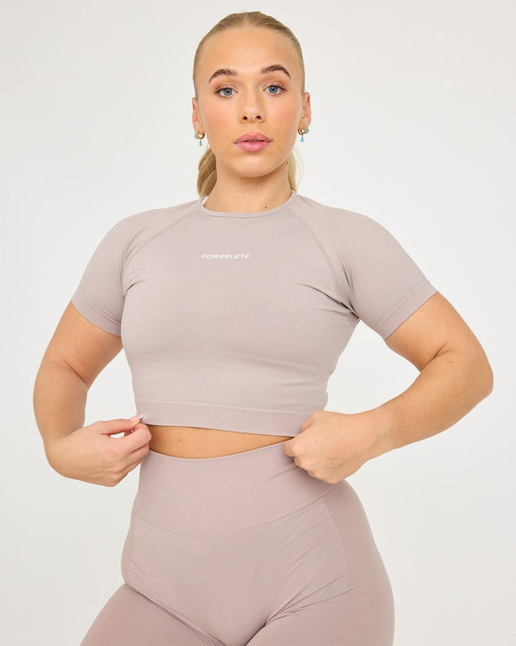Evolve Sömlös SS Crop Top
