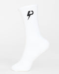 Premium bestickte Logo Crew Socken