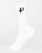 Premium bestickte Logo Crew Socken