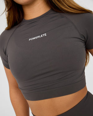 Evolve Sömlös SS Crop Top