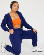Core Classic Cropped Zip Hoodie