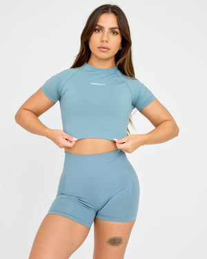 Evolve Nahtloses SS Crop Top
