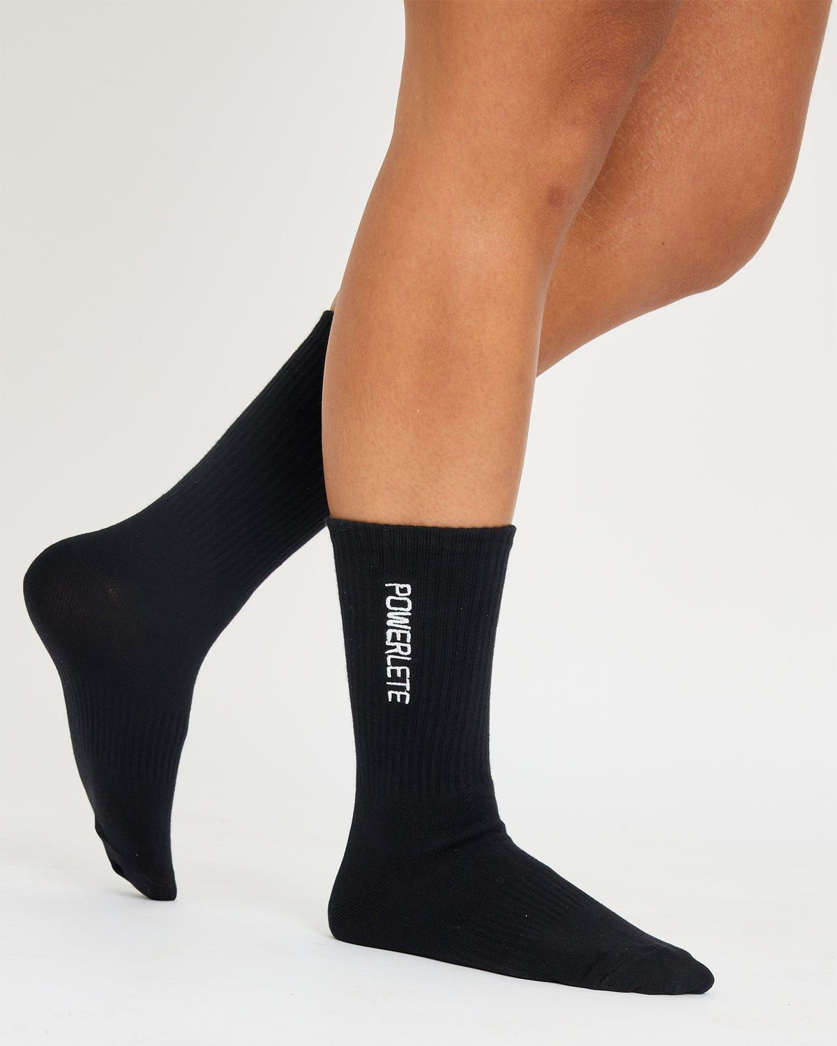 Premium bestickte Crew-Socken