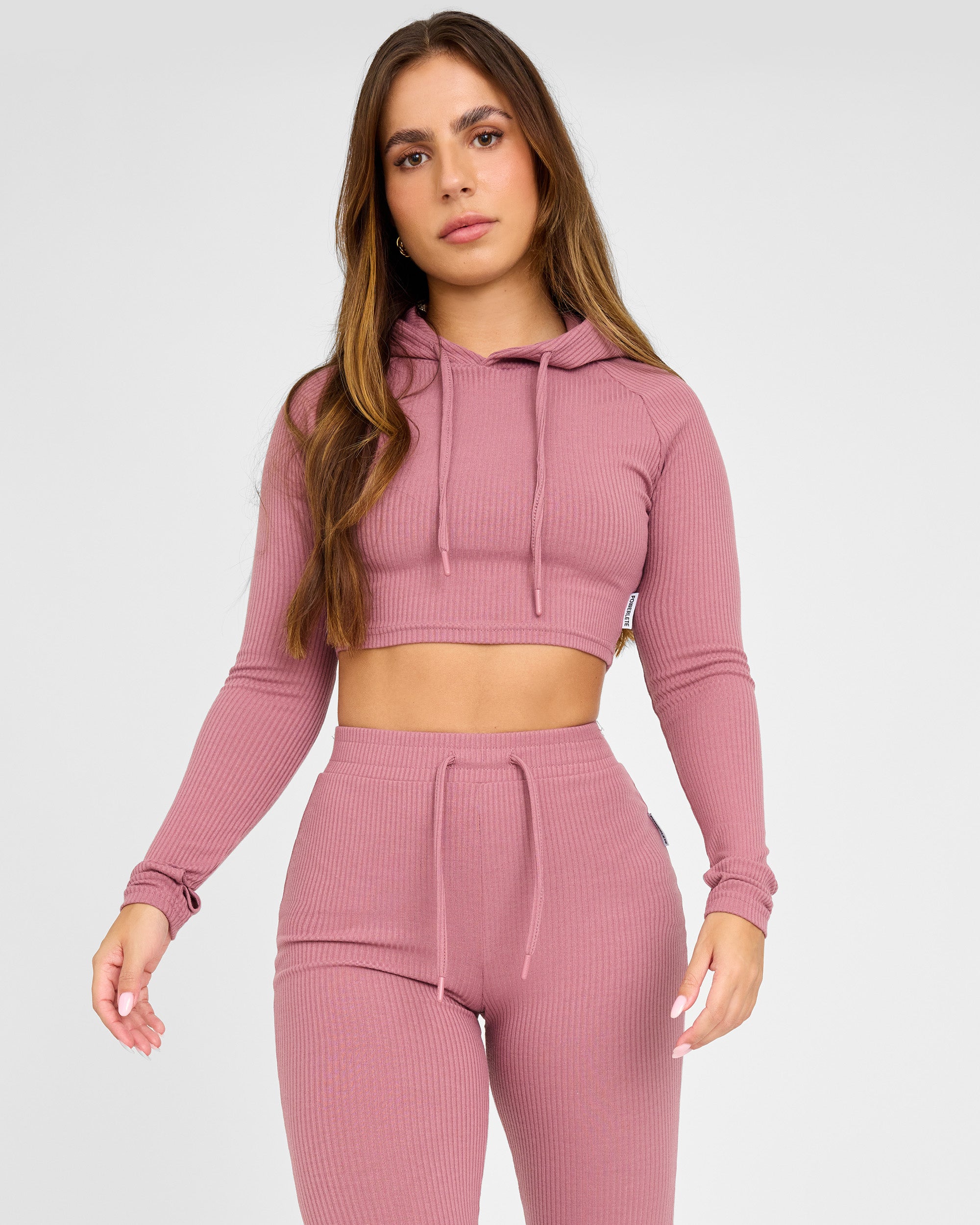 Sudadera con capucha Lounge Cropped