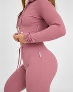 Sudadera con capucha Lounge Cropped