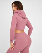 Sudadera con capucha Lounge Cropped