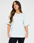 Varsity T-Shirt in Übergröße